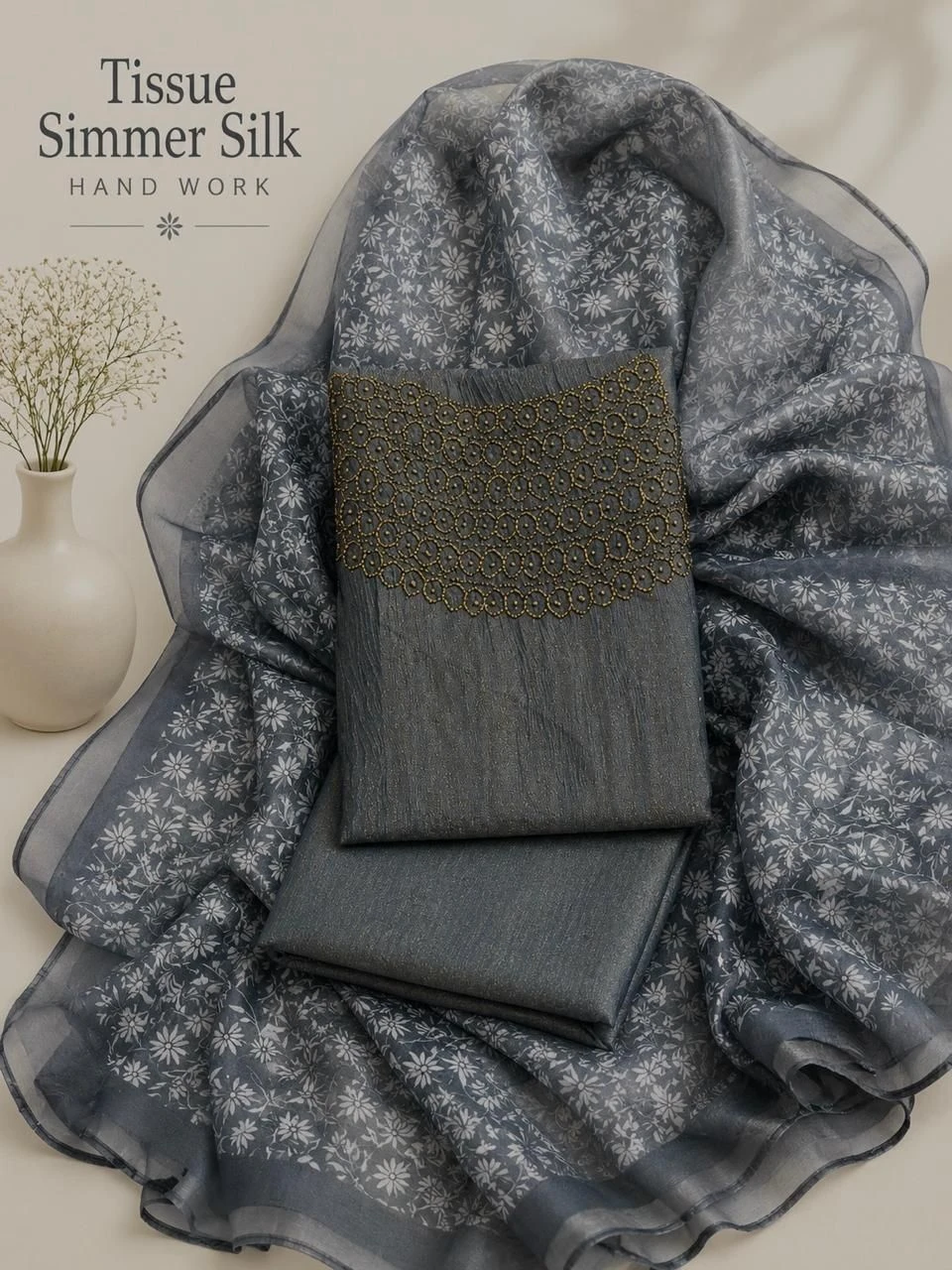Premium Quality Tissue Silk material 3