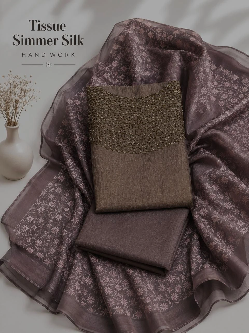 Premium Quality Tissue Silk material 4