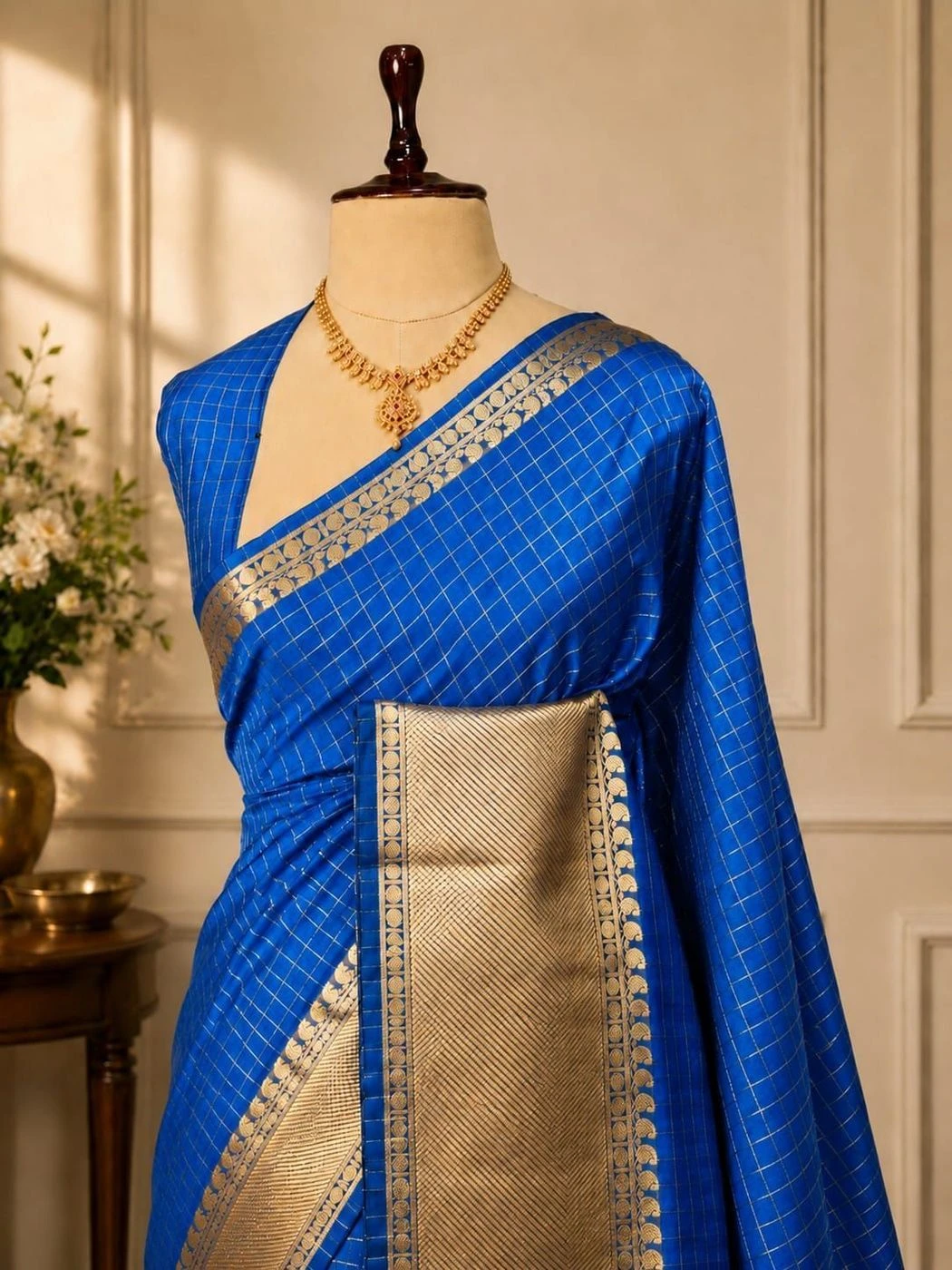 *Party wear semi Kanchivaram  silk Sarees* 6