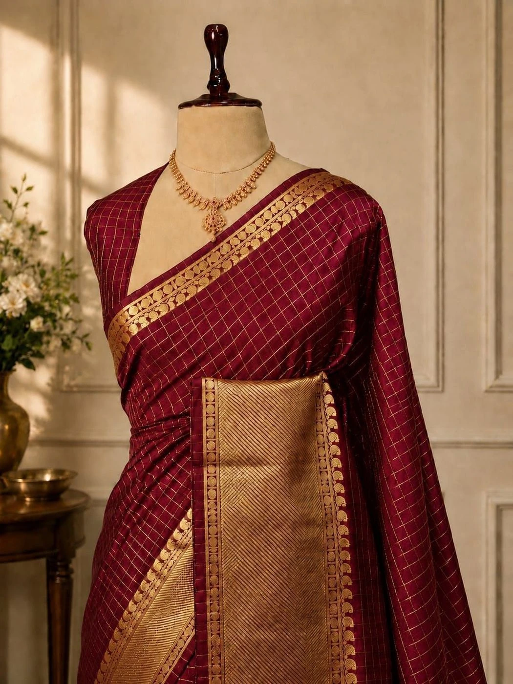 *Party wear semi Kanchivaram  silk Sarees* 7