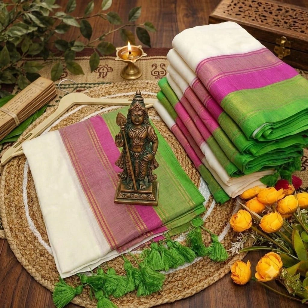 ✨*Premium Quality Mulmul cotton Saree 3