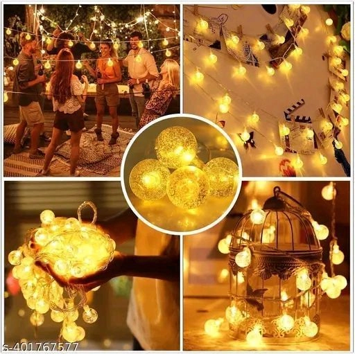 Warm White crystal ball fairy light 3 Meter 2