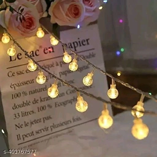 Warm White crystal ball fairy light 3 Meter 3