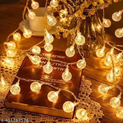 Warm White crystal ball fairy light 3 Meter 7