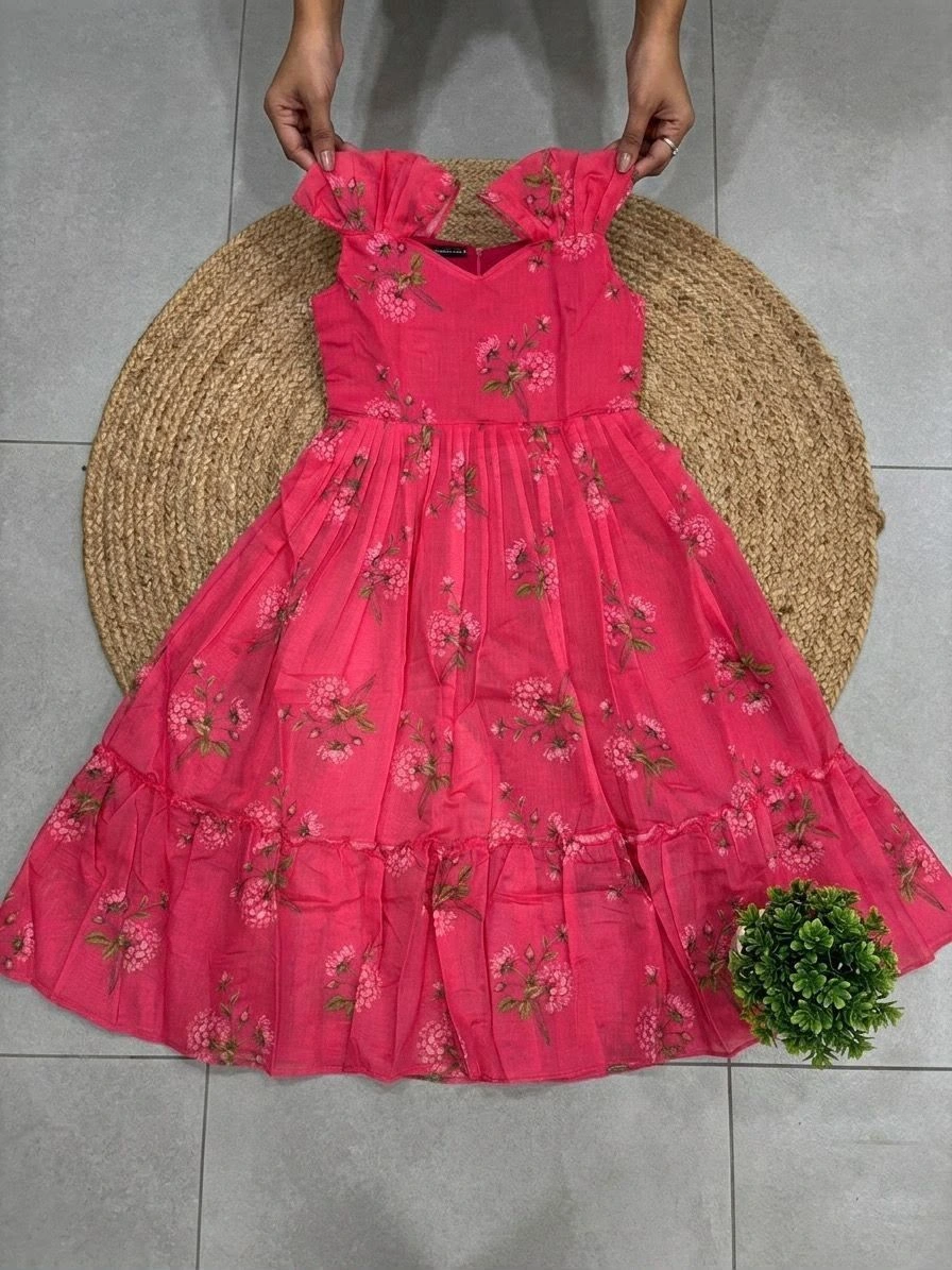 PALAK MAXI'S/GOWN🌸 (Chanderi Cotton) 2