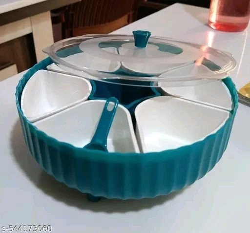 Masala box 7 compartment with spoon 1