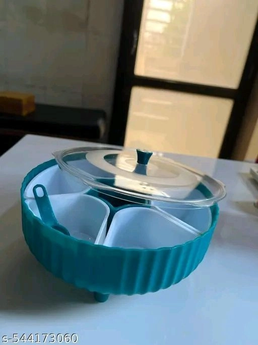 Masala box 7 compartment with spoon 4