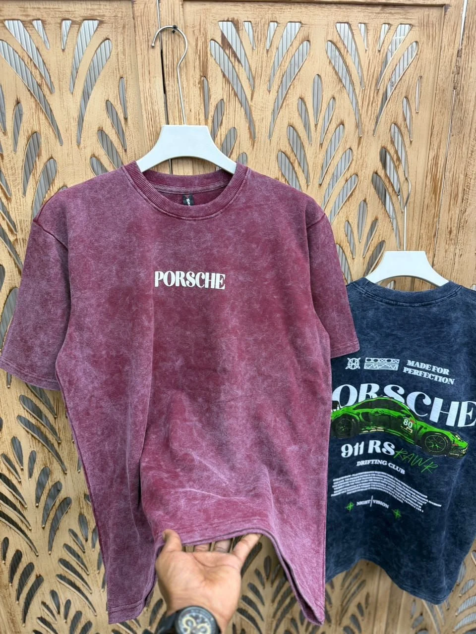 ACID WASH T-shirts Over size drop 💥(Unisex) 2