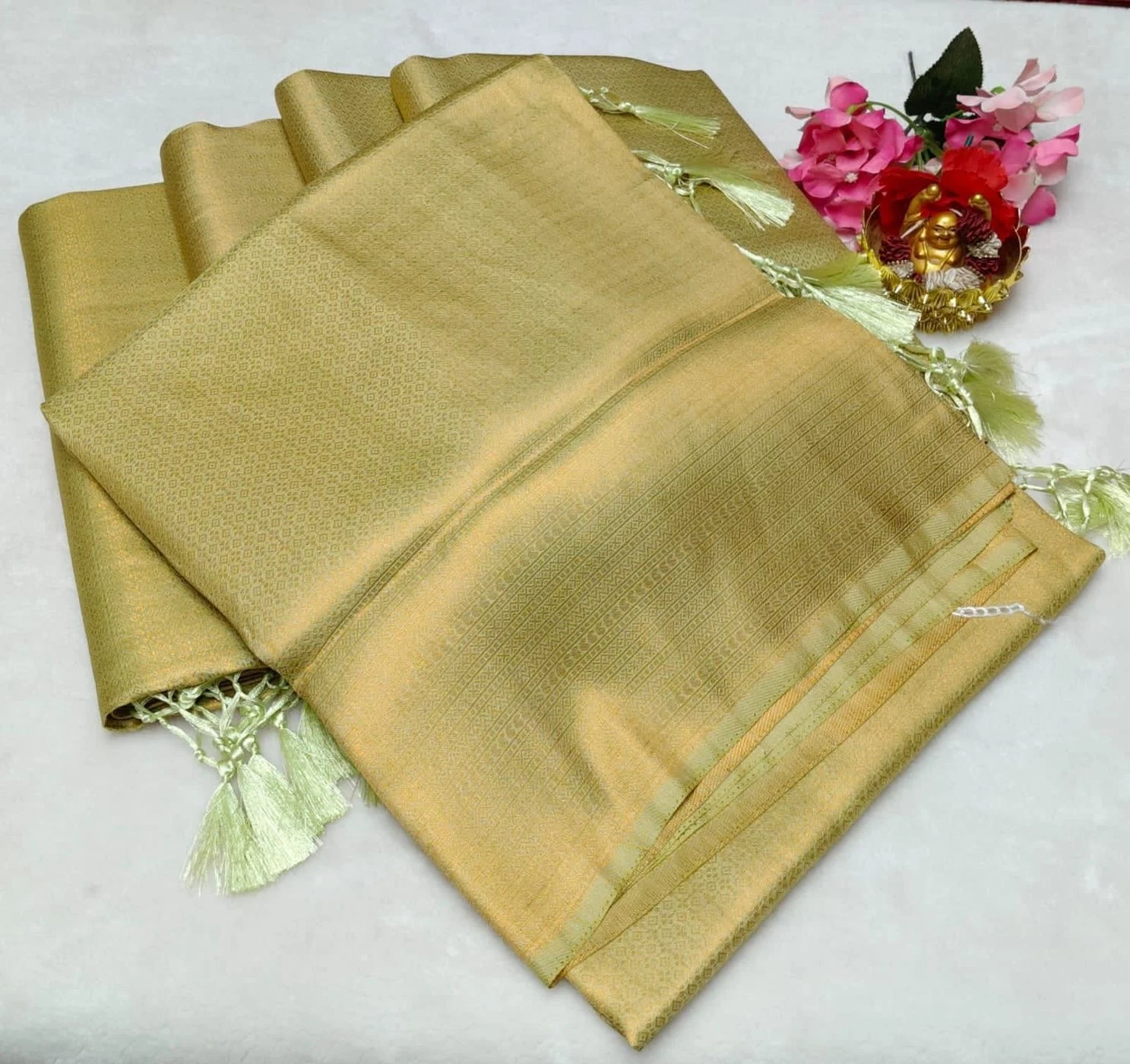 *COPPER SOFTY*
*Premium quality* Sarees 3