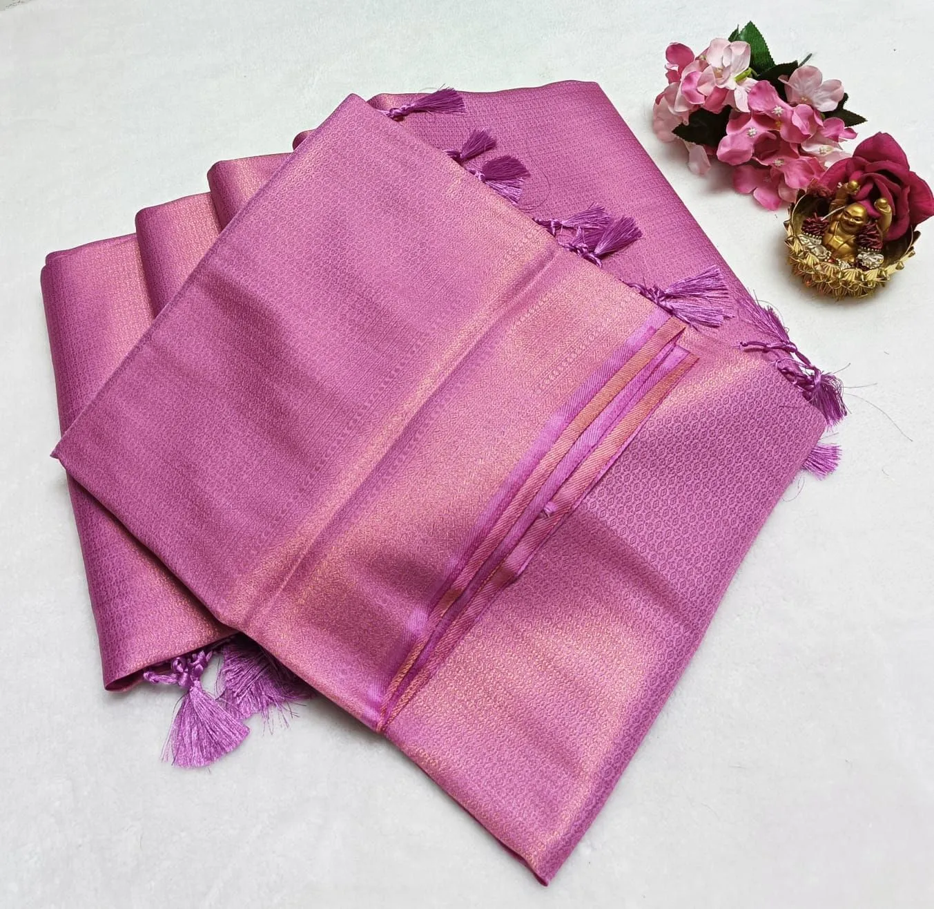 *COPPER SOFTY*
*Premium quality* Sarees 5