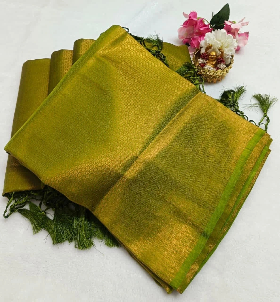 *COPPER SOFTY*
*Premium quality* Sarees 10