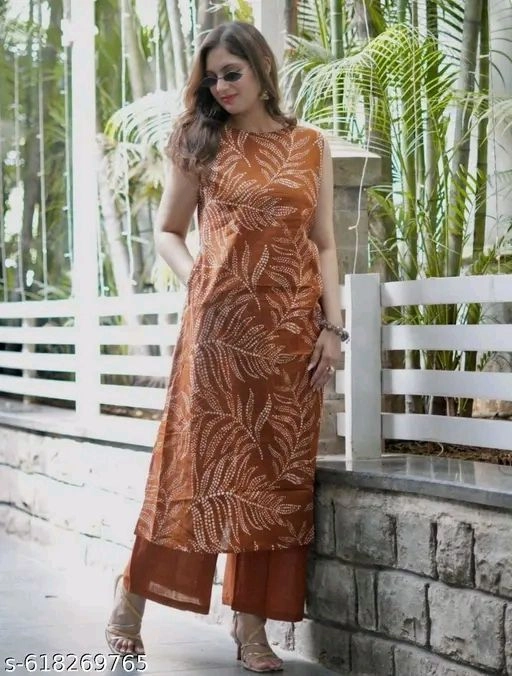 Women Rayon Kurta palazza set 2