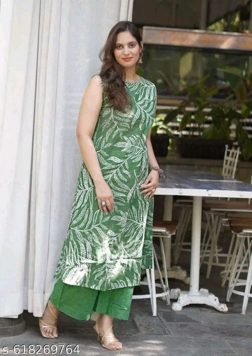 Women Rayon Kurta Palazza Set 2