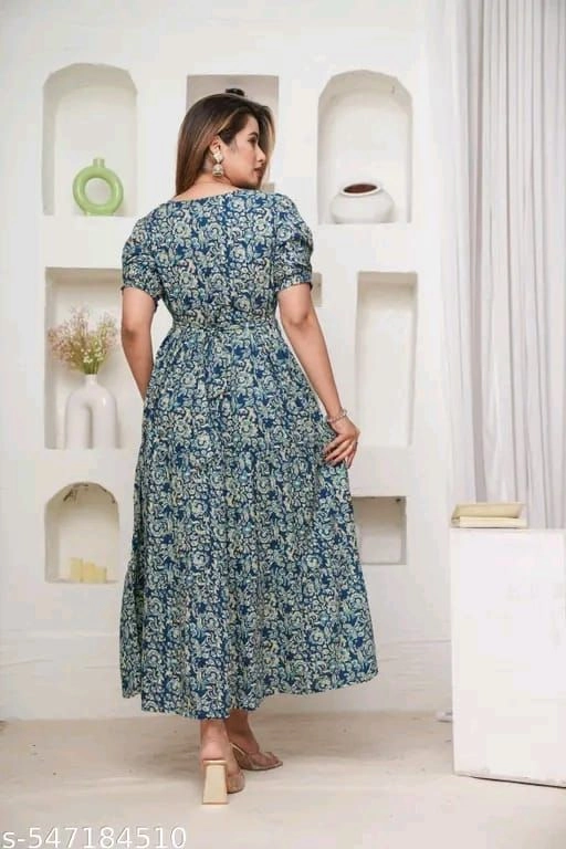 🌸 Stylish Maternity Kurti/Gown 💜 18