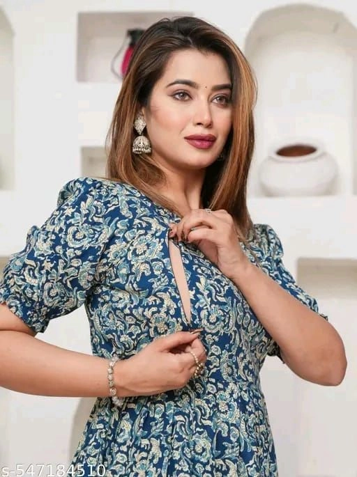 🌸 Stylish Maternity Kurti/Gown 💜 19