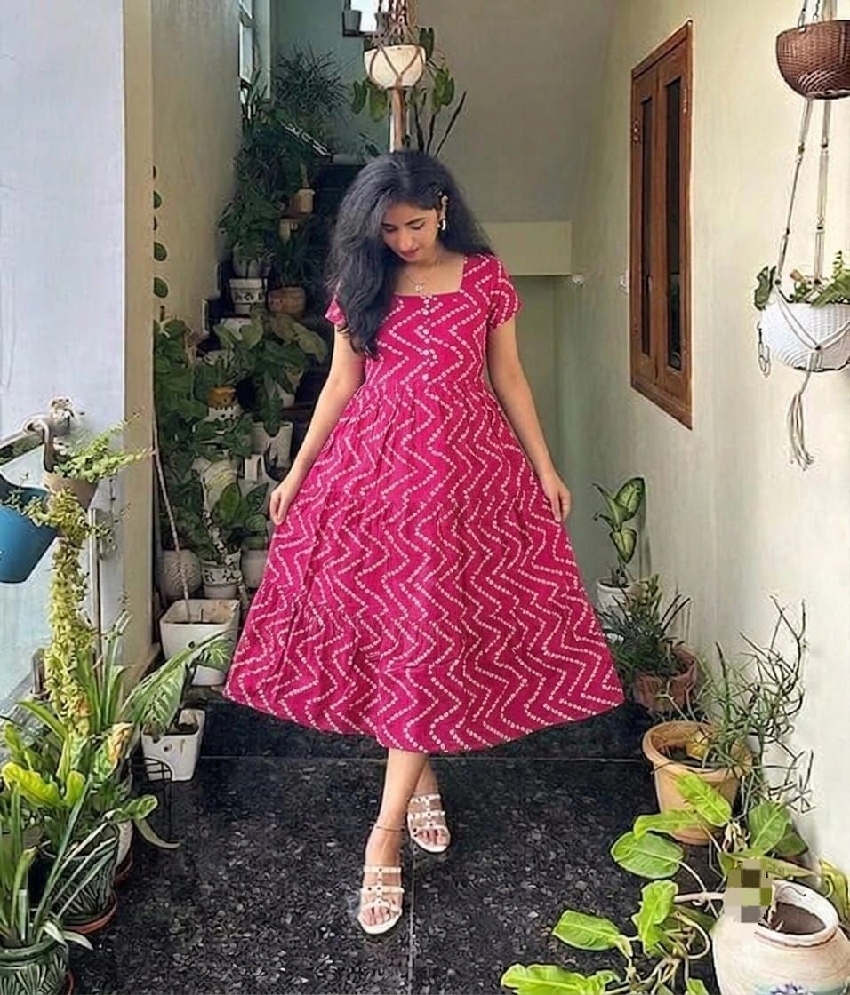 Printed Cotton Midi - A timeless classic for versatile elegance. 15