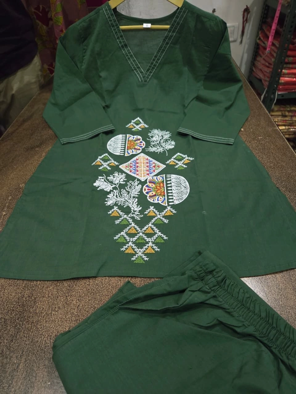 *🌸 Premium cotton 60*60 Embroidered Co-ord Set 🌸* 8