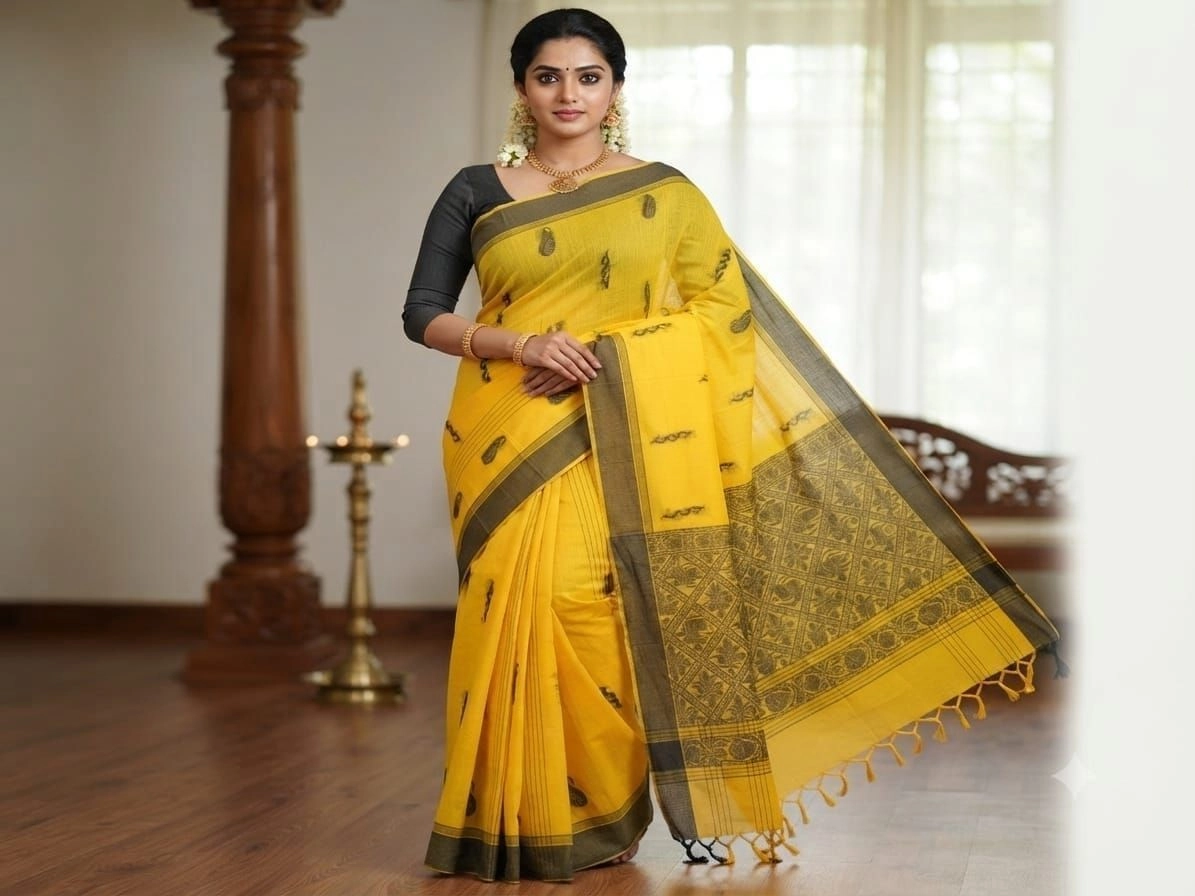 Premium Cotton saree 1