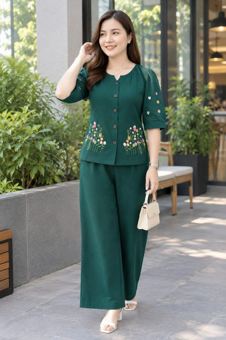 Premium cotton Co-ord set for all seasons. 4