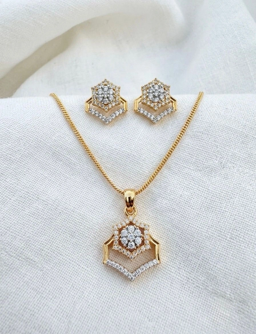 Cubix Bloom AD Pendant Set 1