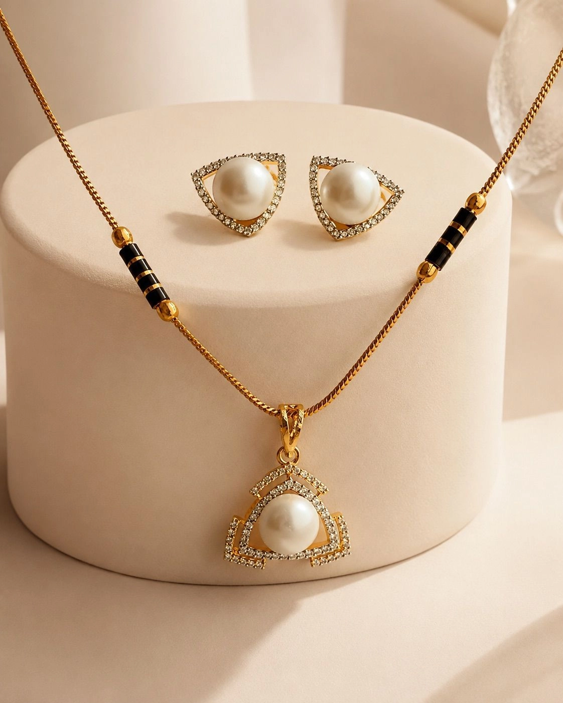 AD Pearl Pendant Set 2