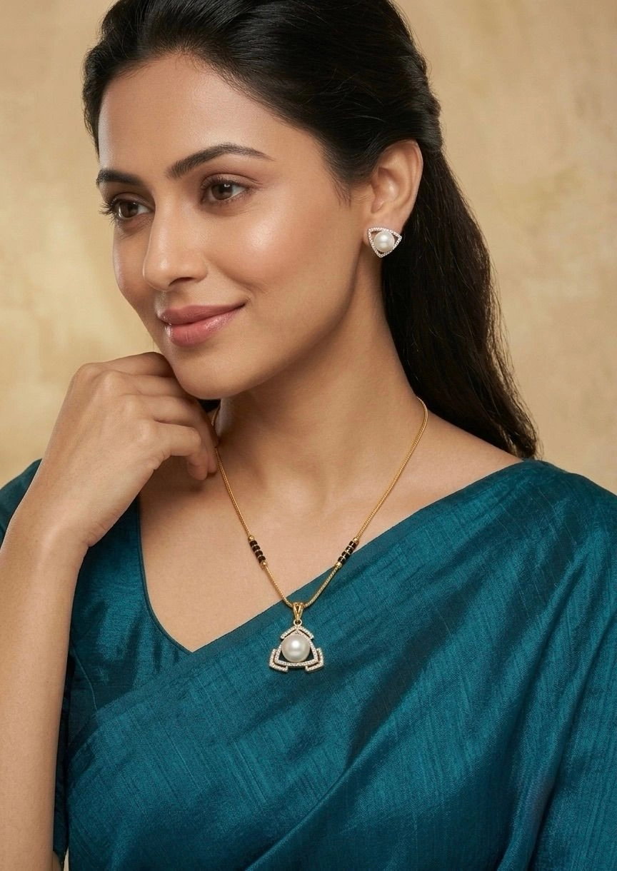 AD Pearl Pendant Set 3
