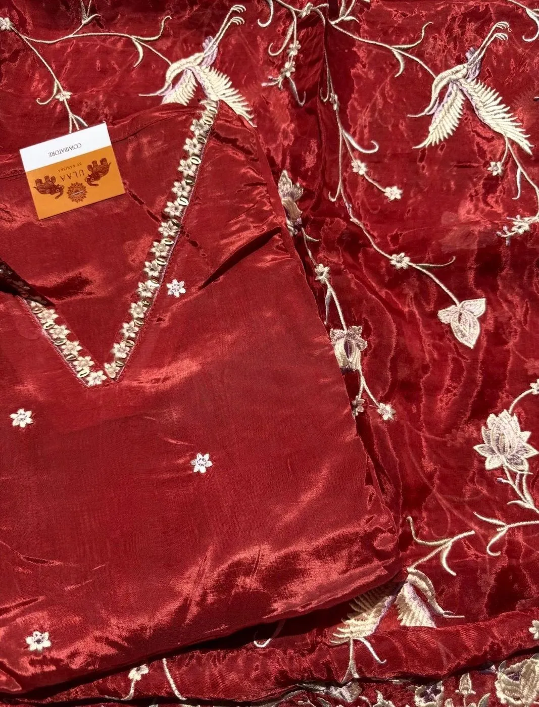 Tissue Unstitched suit set