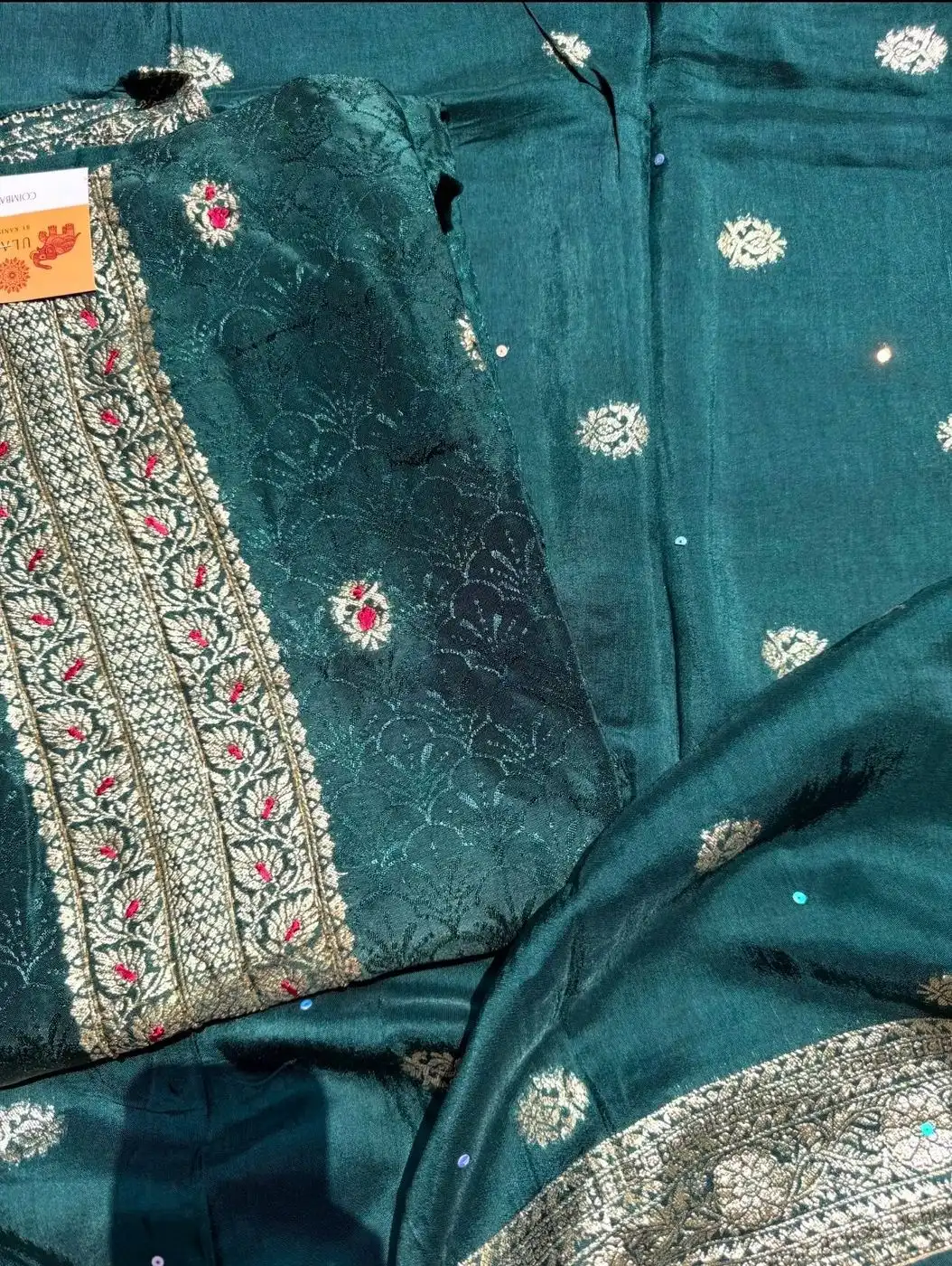 Banarasi Unstitched suit set