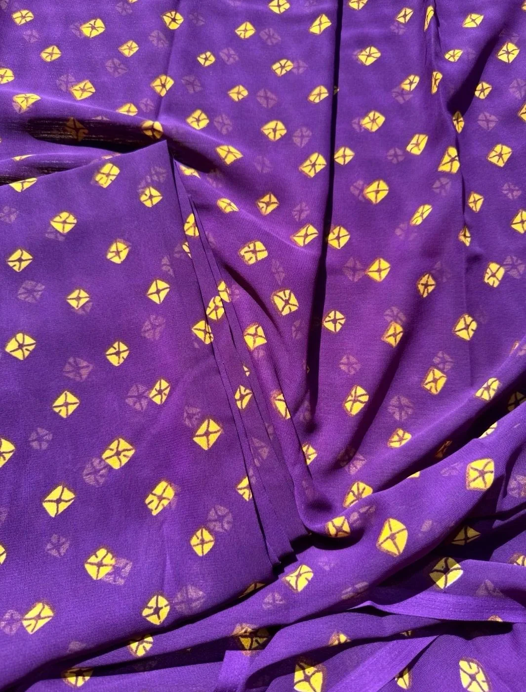 Georgette Unstitched suit set