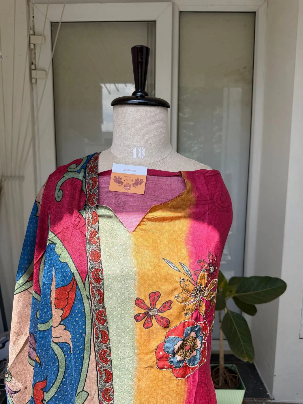 Modal unstitched 2 pc set 2