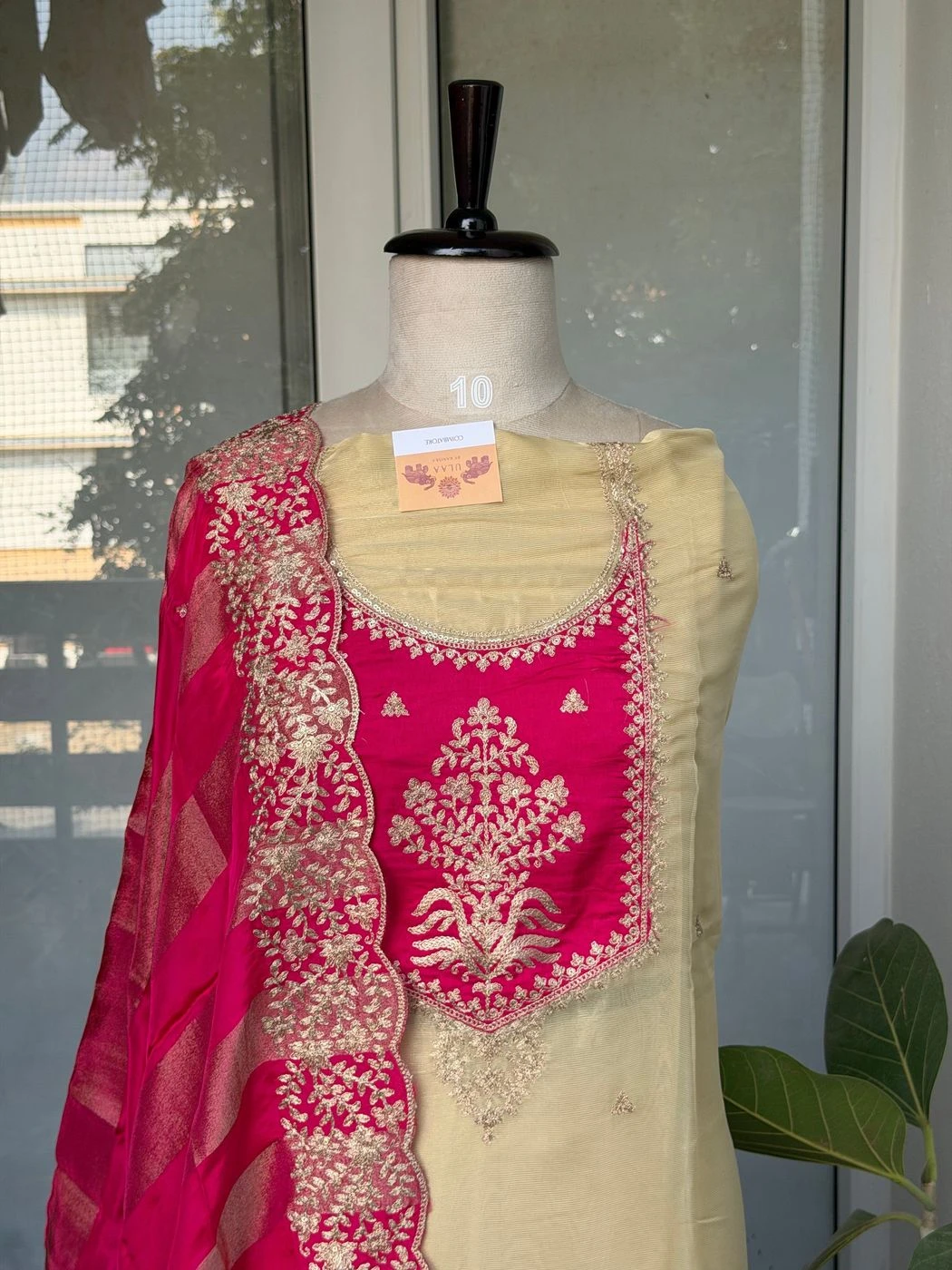 Tissue unstitched suit set 2