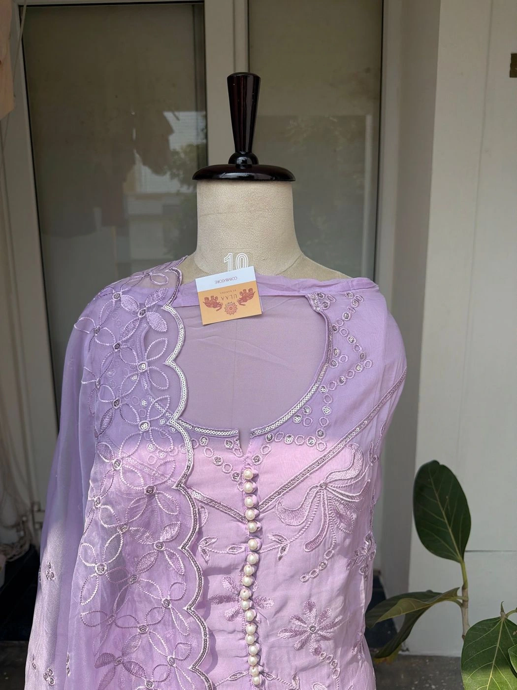 Organza suit set 2