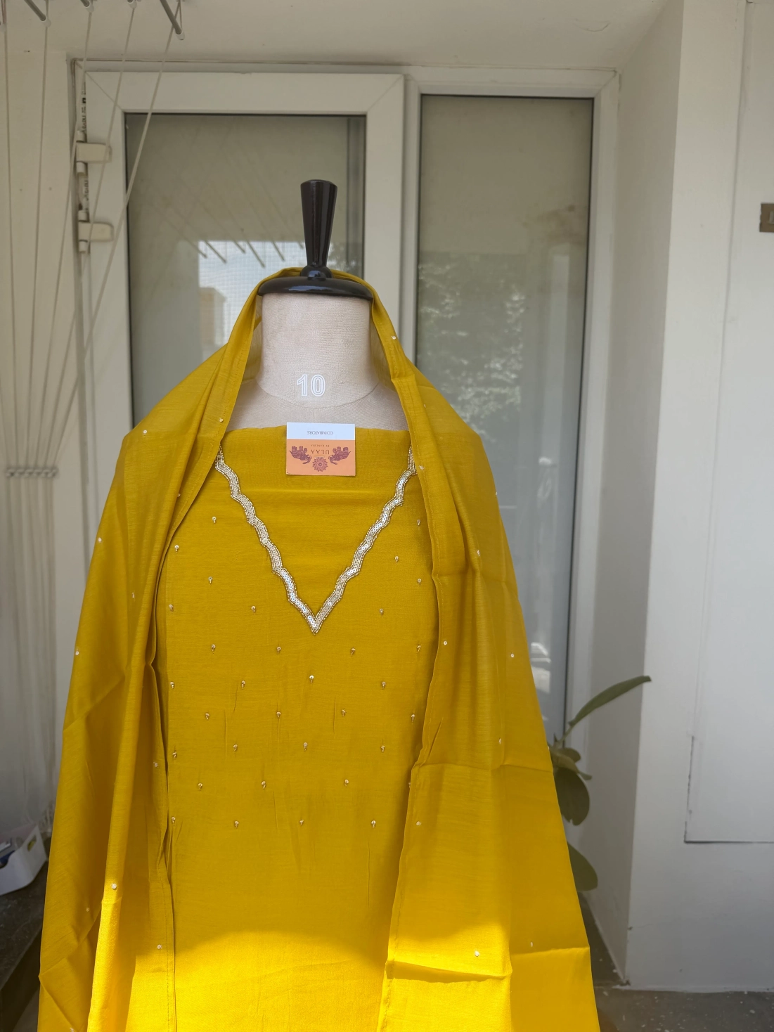 Mul cotton unstitched suit 2