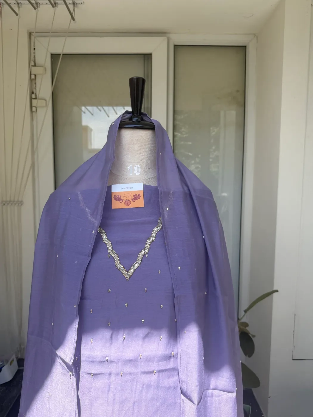 Mul cotton unstitched suit set 1