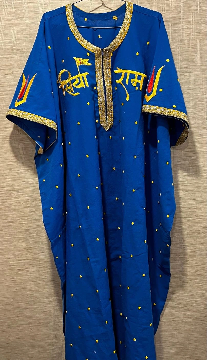Blue kaftan 3