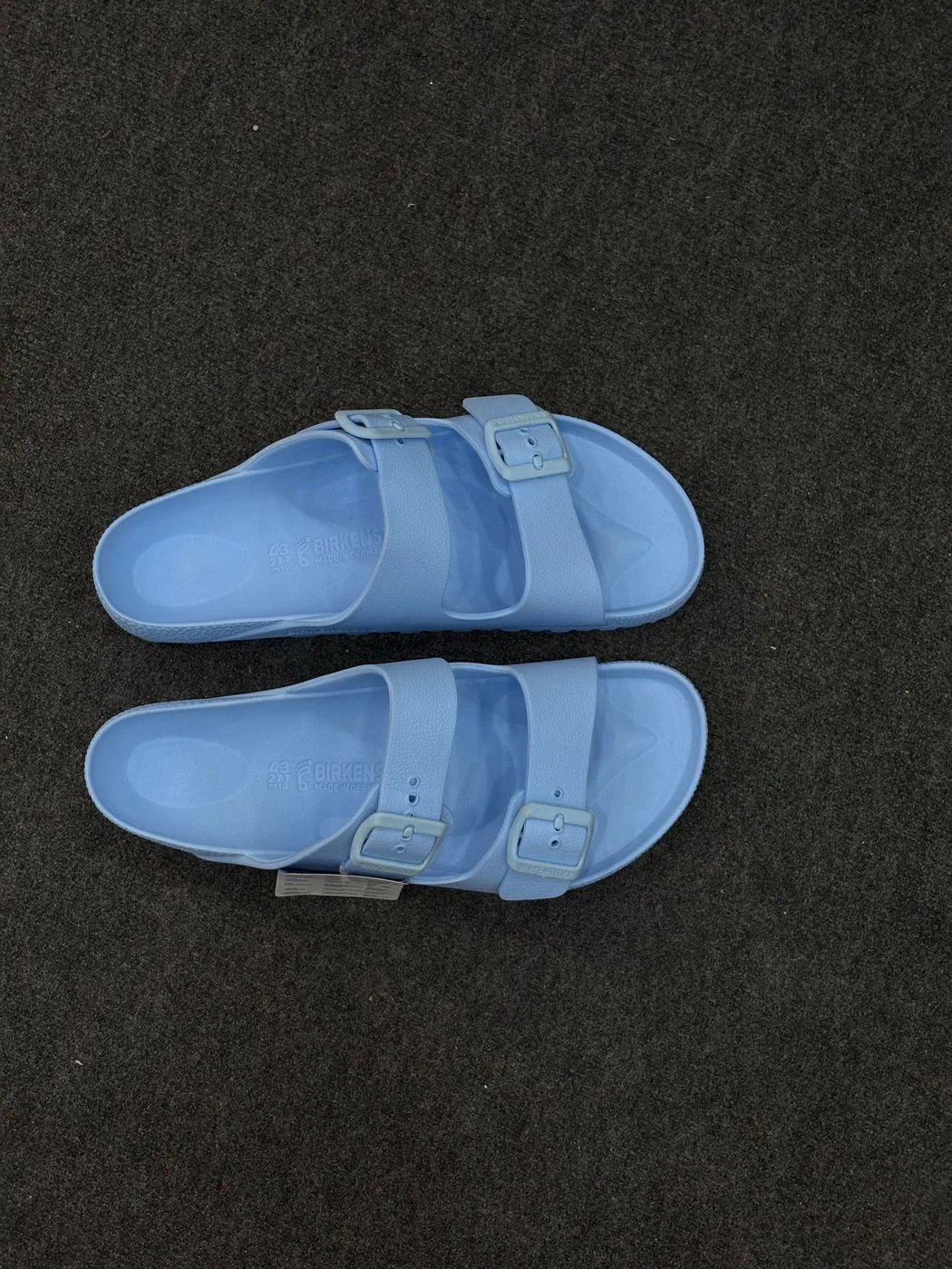 Two Strap Lightweight EVA Sandals sky blue 3