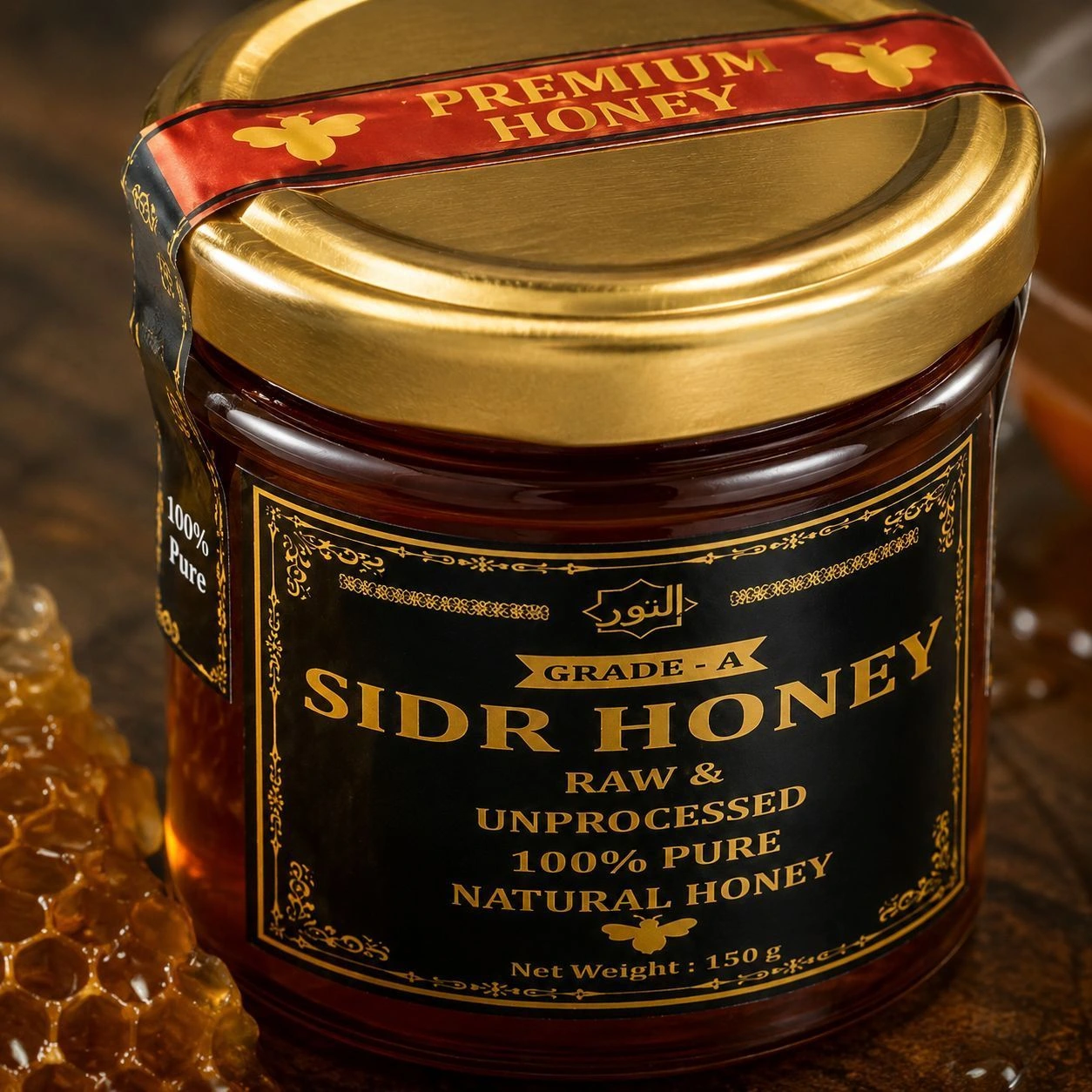 AL-NOOR Premium Sidr Honey – 150g 4