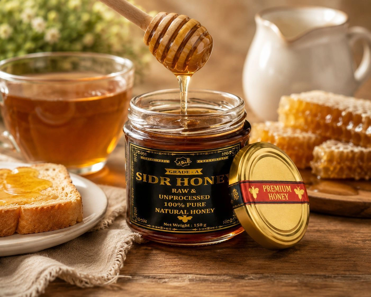 AL-NOOR Premium Sidr Honey – 150g 5