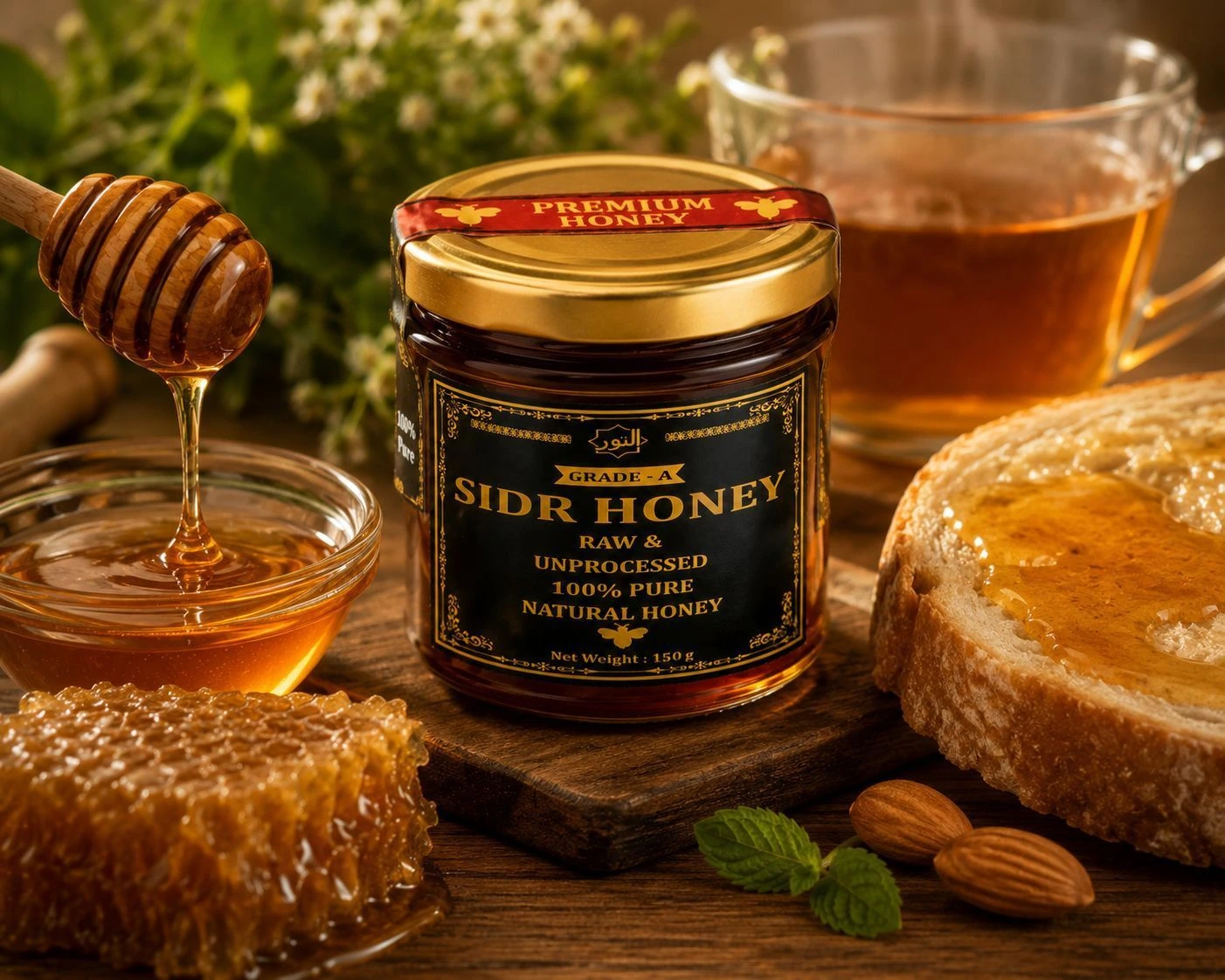 AL-NOOR Premium Sidr Honey – 150g 6