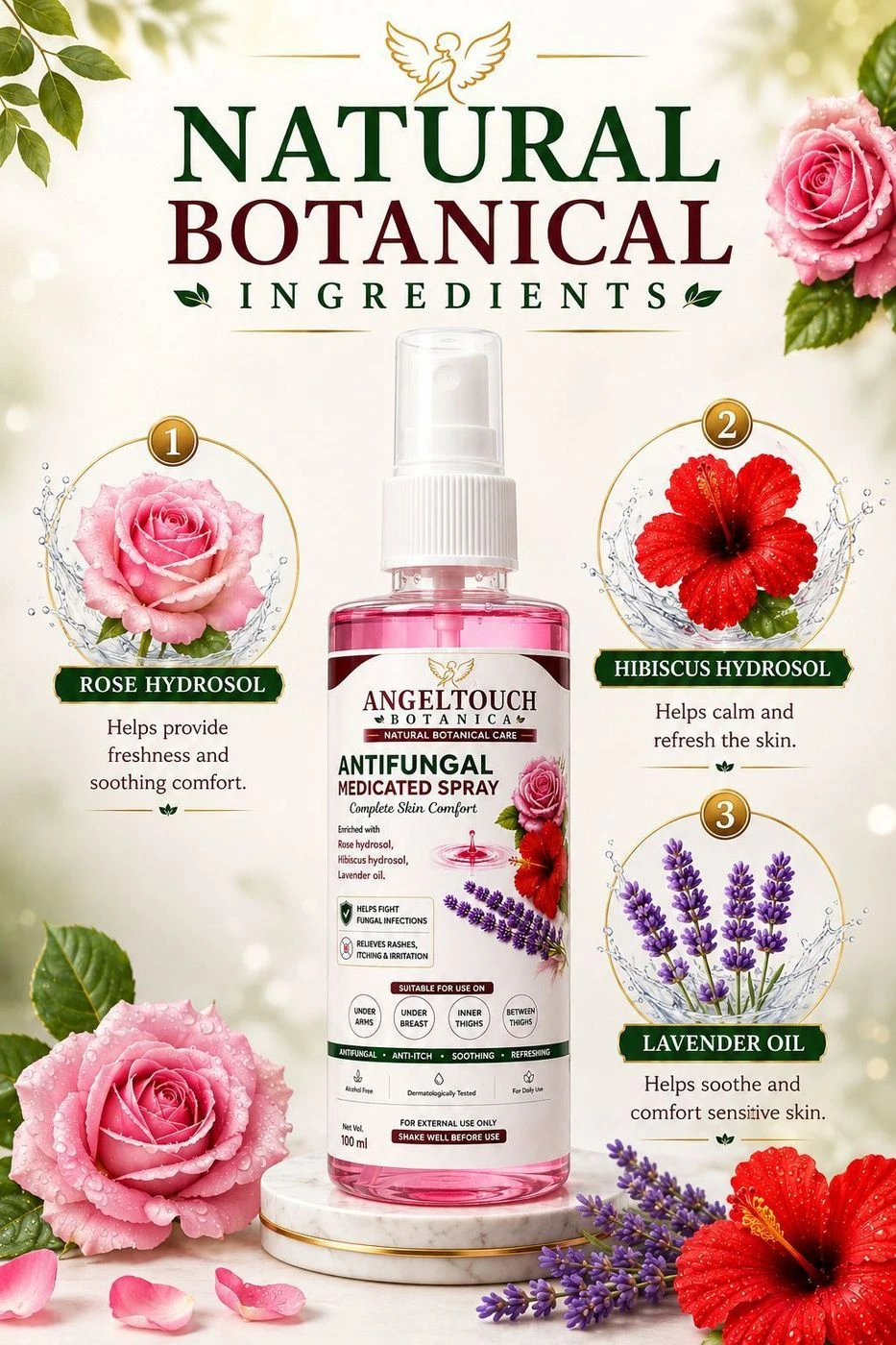 ANGELTOUCH BOTANICA Antifungal Medicated Spray (Buy 1 Get 1 Free) 4