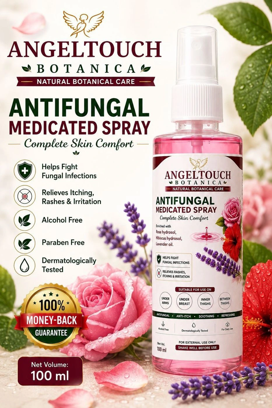 ANGELTOUCH BOTANICA Antifungal Medicated Spray (Buy 1 Get 1 Free) 5