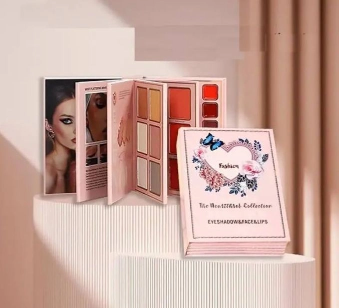 Igoodco Heartthrob Collection - All-in-One Eyeshadow, Face & Lips Makeup Palette