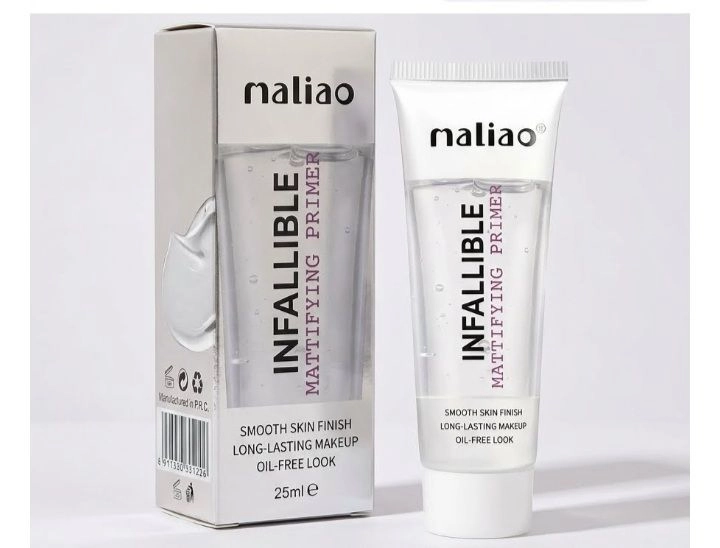 Maliao Infallible Mattifying Base Face Primer (25ml) – Best Oil-Free & Pore Minimizing Makeup Primer for Oily Skin | Long-Lasting Smooth Skin Finish