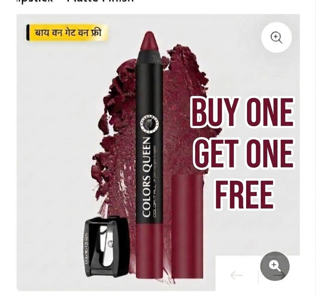 Colors Queen Color It All Long-Lasting Crayon Lipstick – Matte Finish (pack of 2)