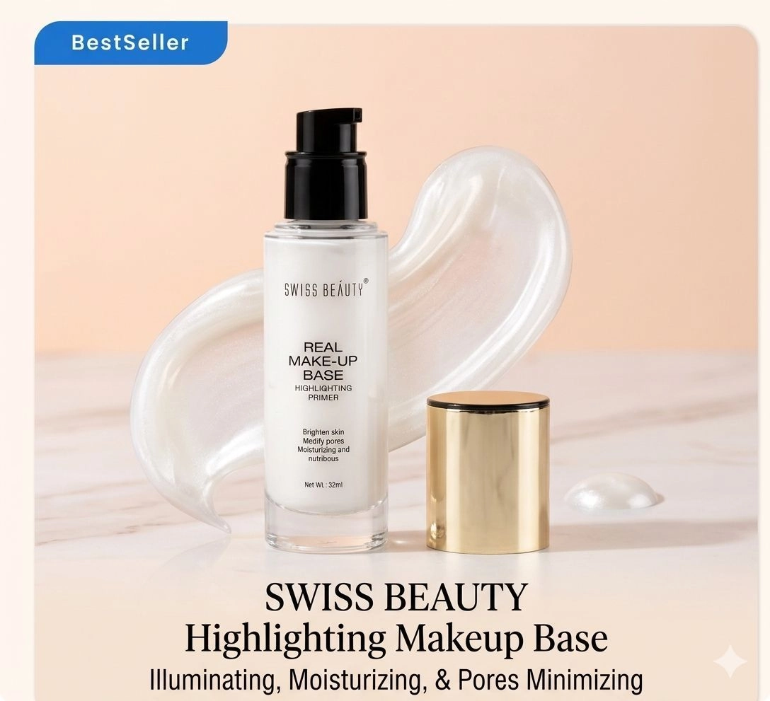 Swiss Beauty Real Make Up Base Highlighting Primer (32ml)