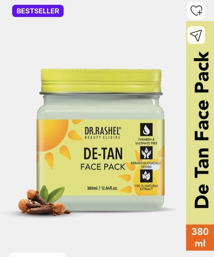 Dr. Rashel De-Tan Face Pack (380 ml)