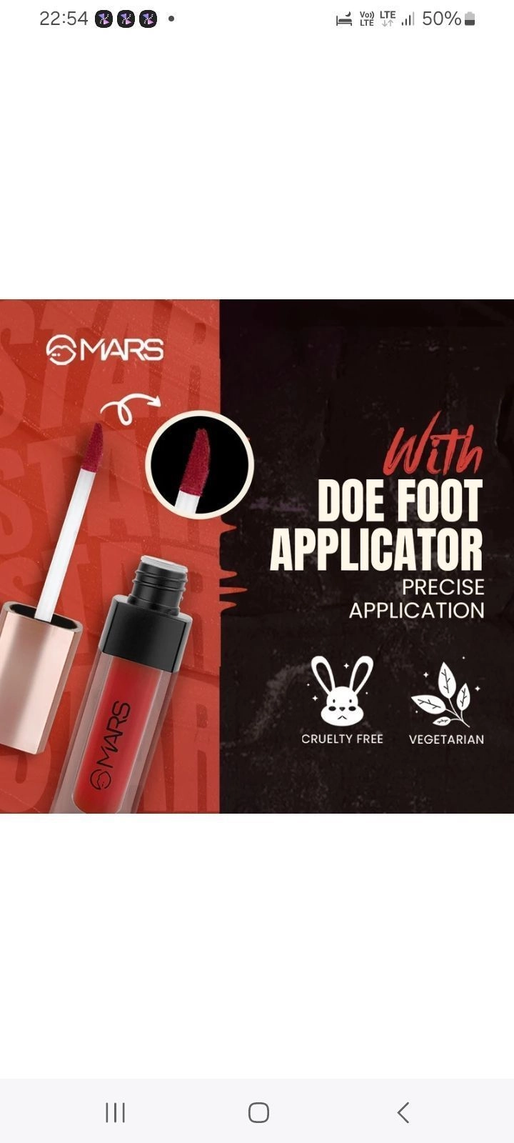 MARS Popstar Non-Drying Liquid Mousse Lipstick for Women | Matte Finish, Lightweight & Transferproof | Long Lasting Lip Color Up to 12 Hours (6ml) 4
