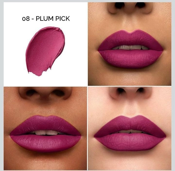 Colors Queen Color It All Non Transfer Lip Crayon Lipstick - Shade 08 Plum Pick (3.5g) 2
