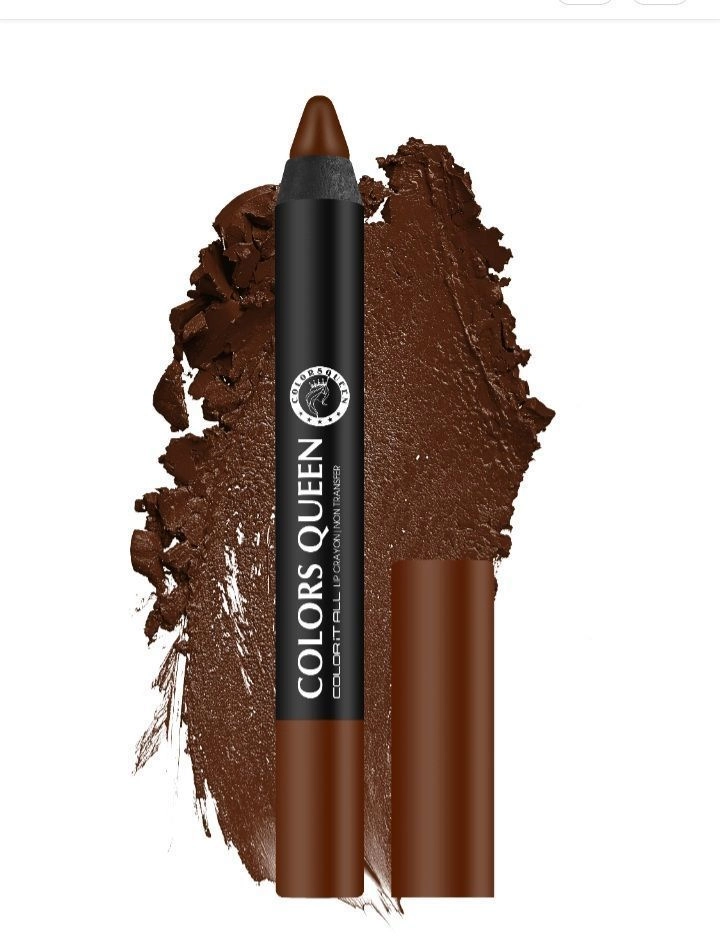 Colors Queen Color It All Non-Transfer Matte Lip Crayon - Shade 11 Chocobar (Chocolate Brown, 3.5g) 1
