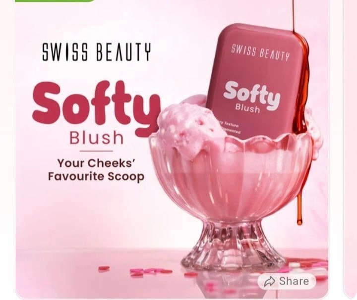Swiss Beauty Softy Blush | Melt-On-Skin Creamy Texture & Buildable Coverage 2